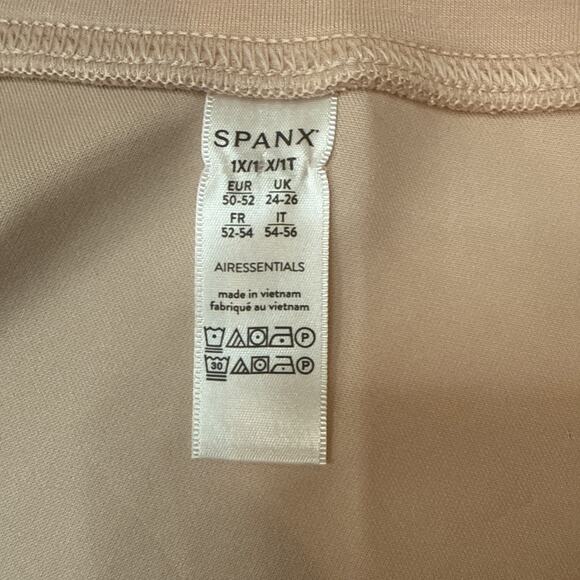 Spanx AirEssentials One Shoulder Long Sleeve Sweatshirt in Petal Pink 1X - Picture 4 of 5